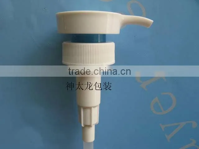 Plastic liquid soap dispenser pump for bottles