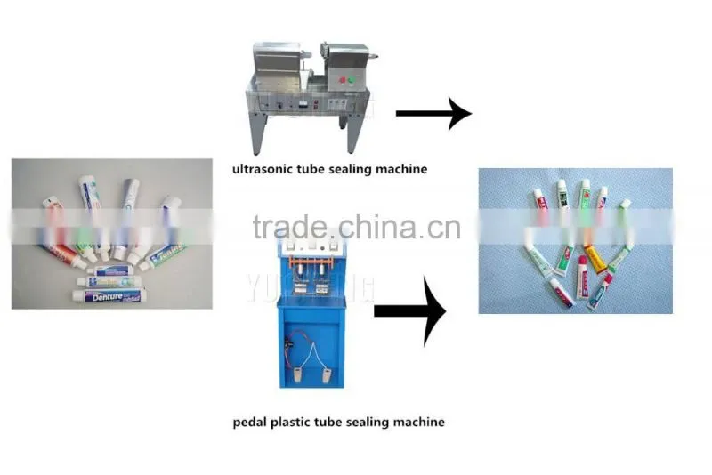 Ultrasonic aluminium foil tube tail sealing machine/plastic hose sealer machine