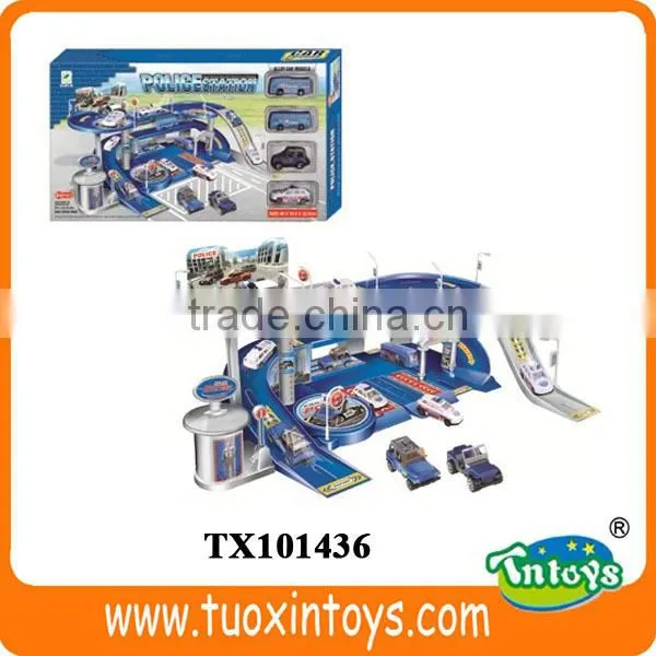 plastic army toys, alloyed army parking garage, cy promotion
