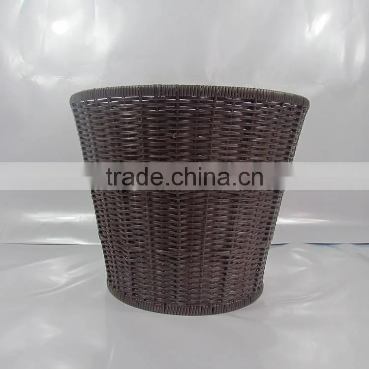 S&D Handmade mimic rattan supermarket goods displaying basket vegetable rack