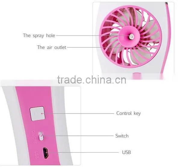 Promotion air conditioning fan misting water mist fan