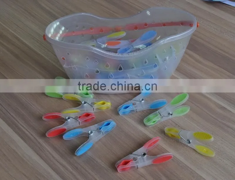 High quality Clothes pegs with basket