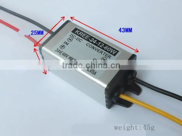 24V switch 12V power converter 24V switch 12V DC-DC step-down buck module 24V Variable 12V5A3A10A