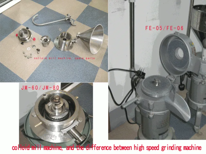 JMS-80 colloid mill machine /Peanut Butter Grinding Machine