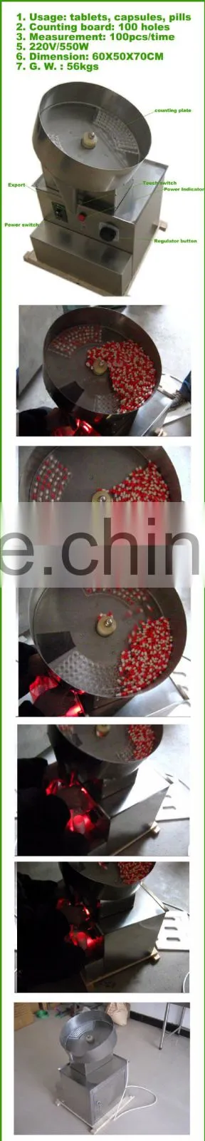 Factory price Semi-Automatic SP100-2 Single-Pan tablet and capsule counting machine