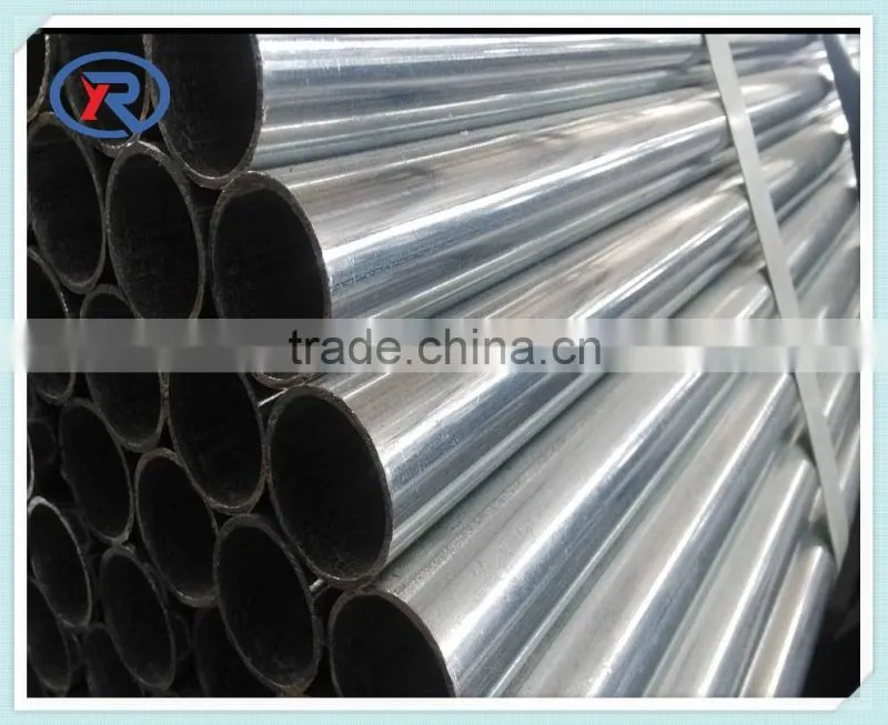 Alibaba china Hot Dipped Galvanized Steel Pipe for Fence Post