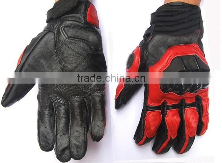 Motorcross Leather GLoves Waterproof Motorbike Gloves