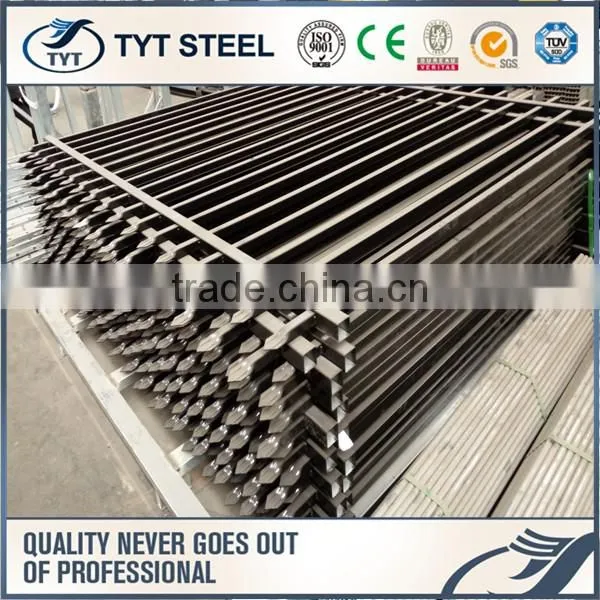 Multifunctional faux wrought iron fence made in China