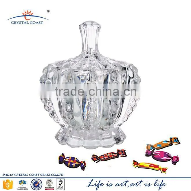 wholesale small crystal crafts new promotional gift items for candy chocolate sugar