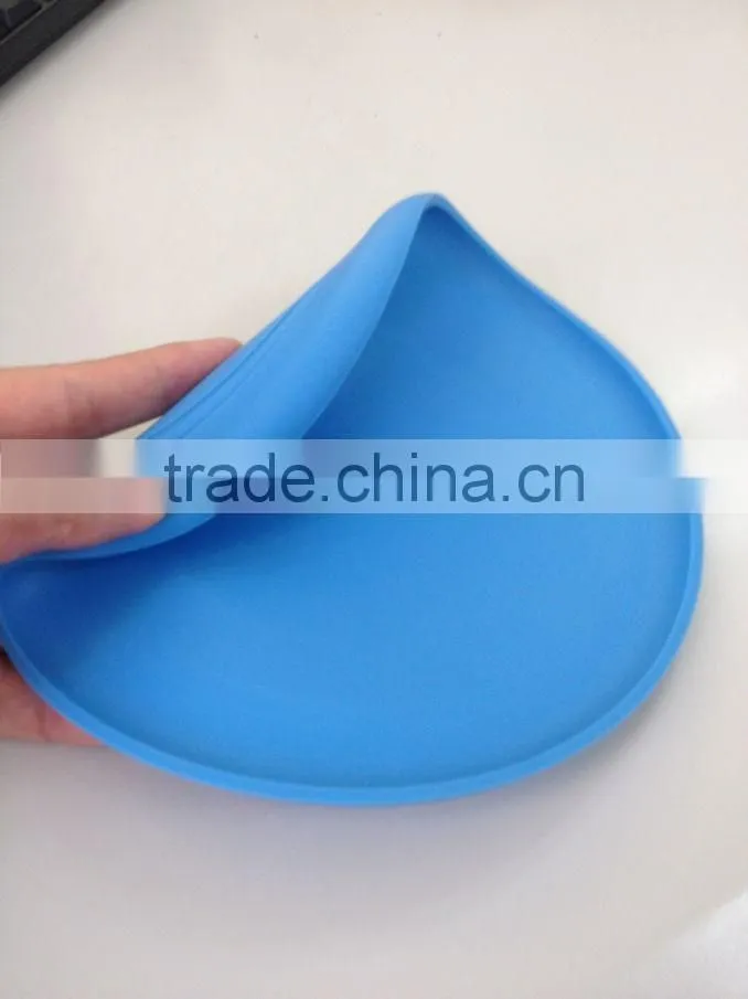 Lovely pet toy silicone flying disc, silicone Flying Saucer For Outdoor Sports,pet frisbee