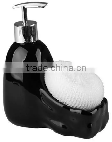 plastic pump ceramic soap dispenser