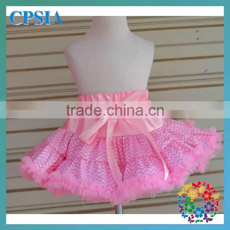 Wholesale Boutique Cheap Chiffion Pettiskirt Fashion Design Girls Cute Pettiskirts Children's Princess Skirts Baby Pettiskirts