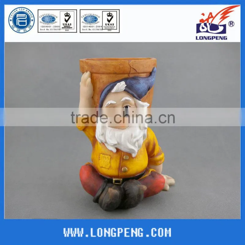 OEM Polyresin Garden Dwarfs Seven Dwarfs Garden Statues Decoration