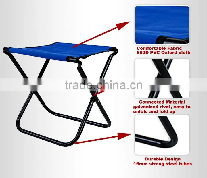Easy Carry Folded Stool ( Green, Blue )