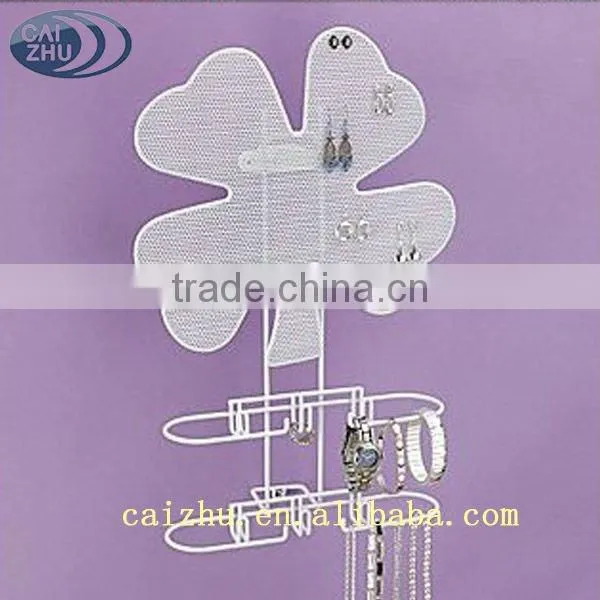 Wall Mounted Metal Earring Holder