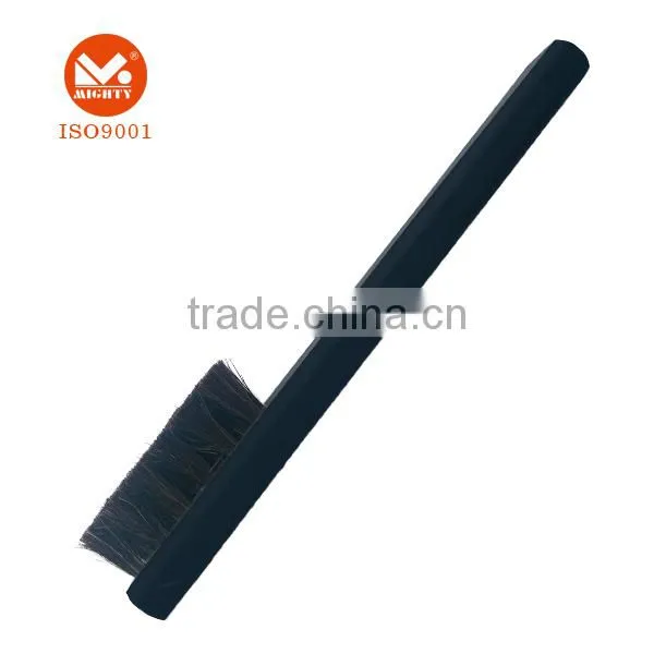 Wooden Handle Pure Horsehair Shoe Brush