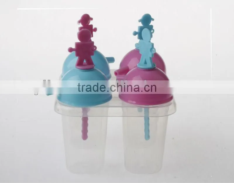 Restaurant Plastic 4 Popsicle Maker For Kids