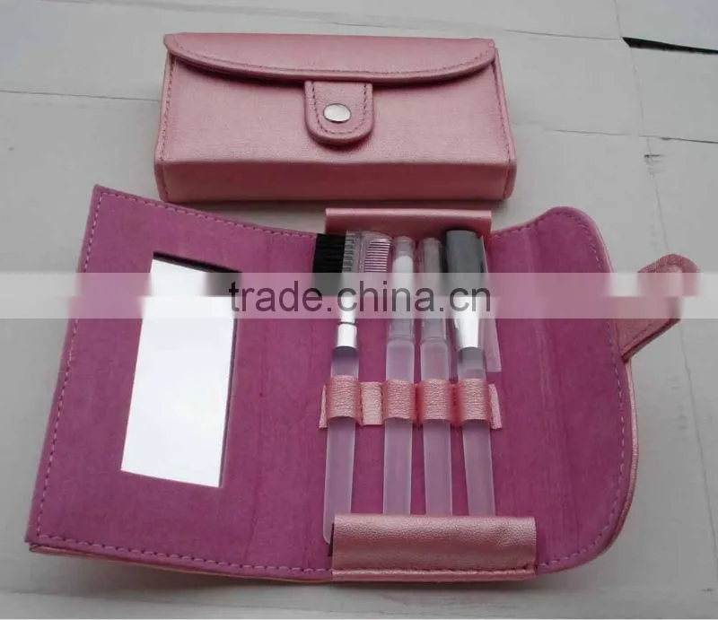 Pink cosmetic brush /makeup sets