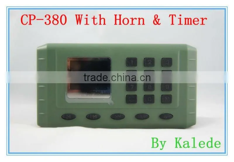 Hunting Bird Caller CP-380 with 17Keys remote control & Timer function