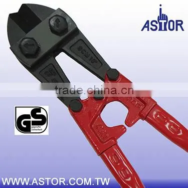 CR-V bend nose bolt clippers,bolt clipper with tubular handle,long handle bolt cutter