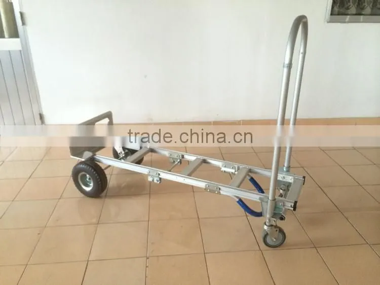 light aluminium hand trolley for industrial hand cart truck