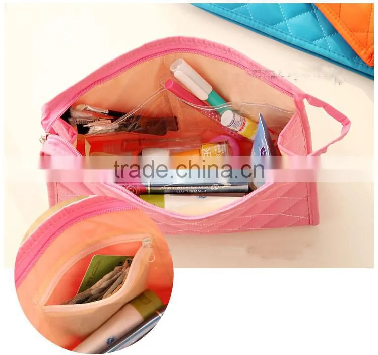 factory direct candy colored woman makeup bag ang travel toilet cosmatic bag