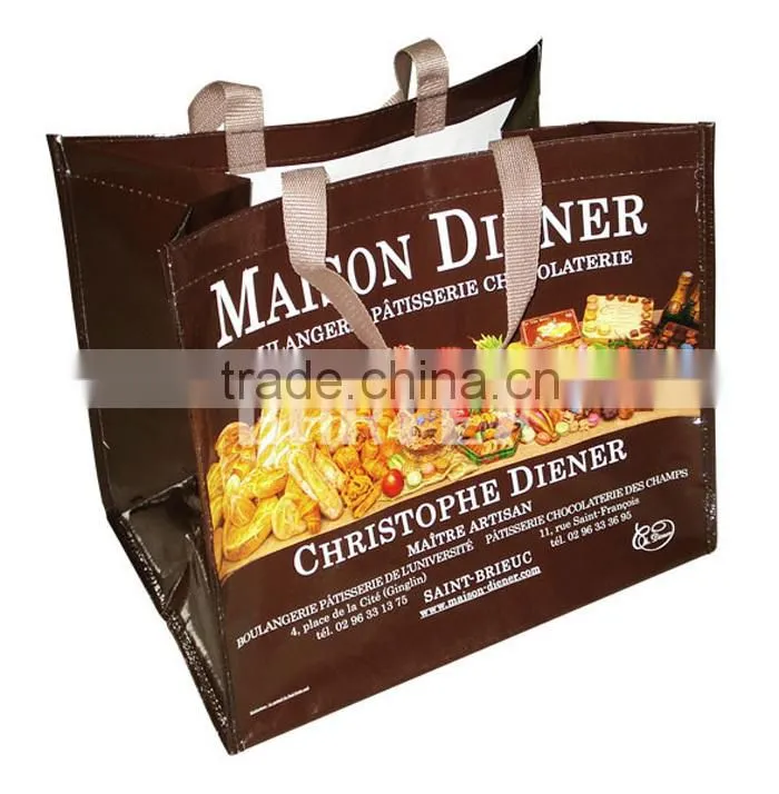 laminated PP Woven Bag, China PP Woven Bag, PP Woven Shopping Bag
