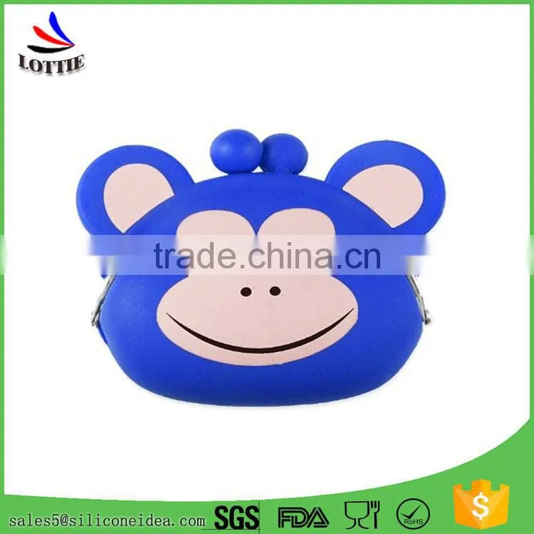 Promotional Personalize coin purse wallet and silicon coin bag