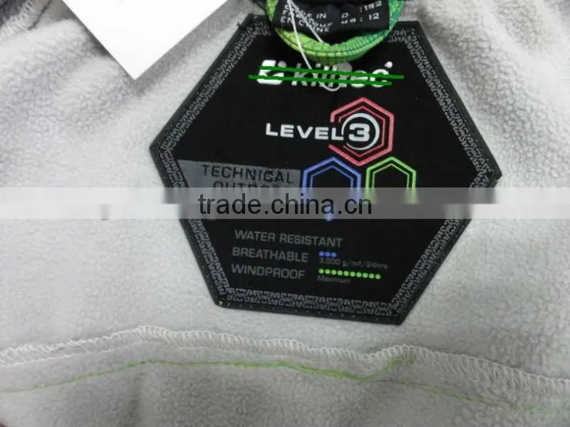 Ladies outdoor jacket with hood windproof waterproof