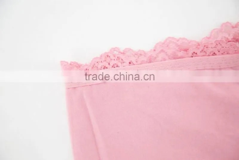 High Quality Colorful 95% Cotton 5% Spandex with Lace Custom Sexy Fancy Woman Underwear