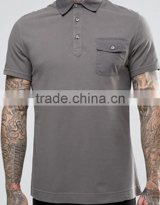 man t shirt of polo style