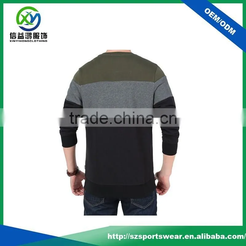 Hot Sales 100% Cotton O-Neck Long Sleeve Golf Knitwear Manufacturer