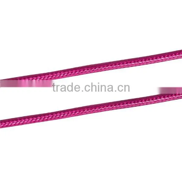 Polyamide Nylon Jewelry Thread Cord Fuchsia 3mm