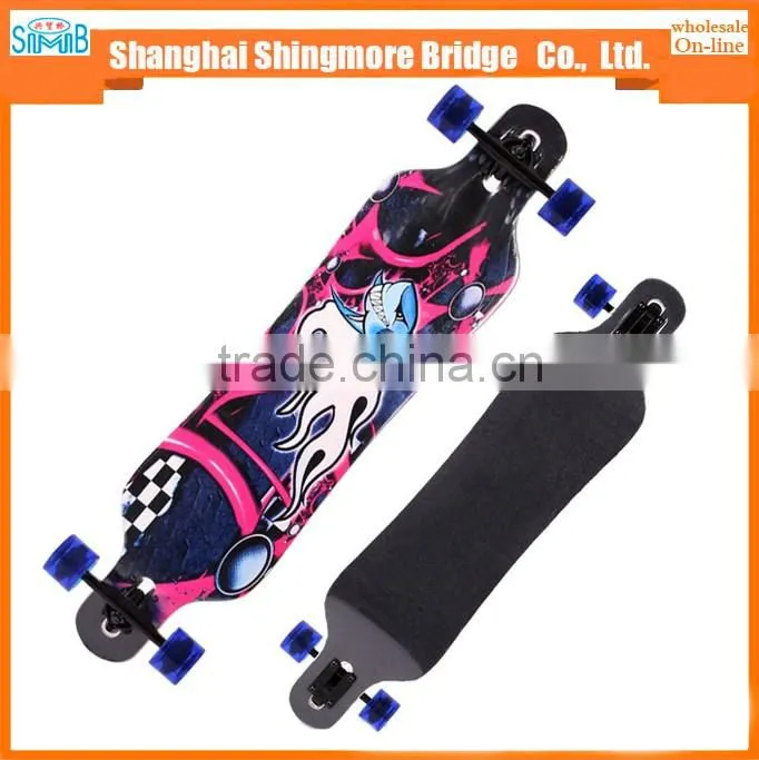 2017 alibaba china supplier hot sales good quality four wheels skateboard for adults