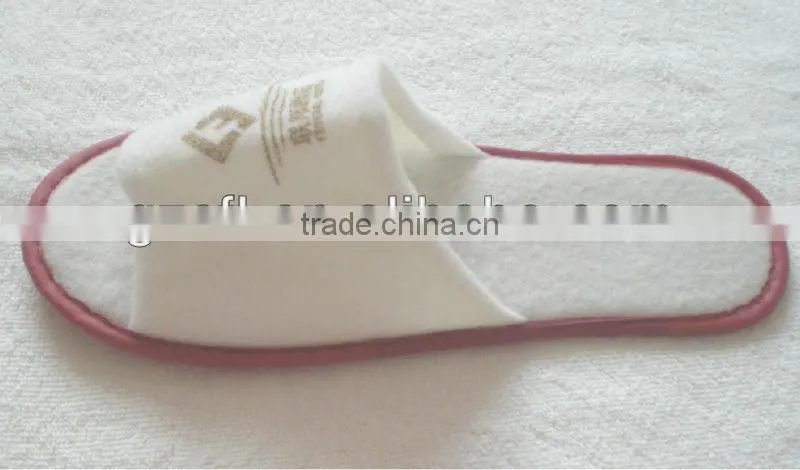 Hotel terry towel slippers