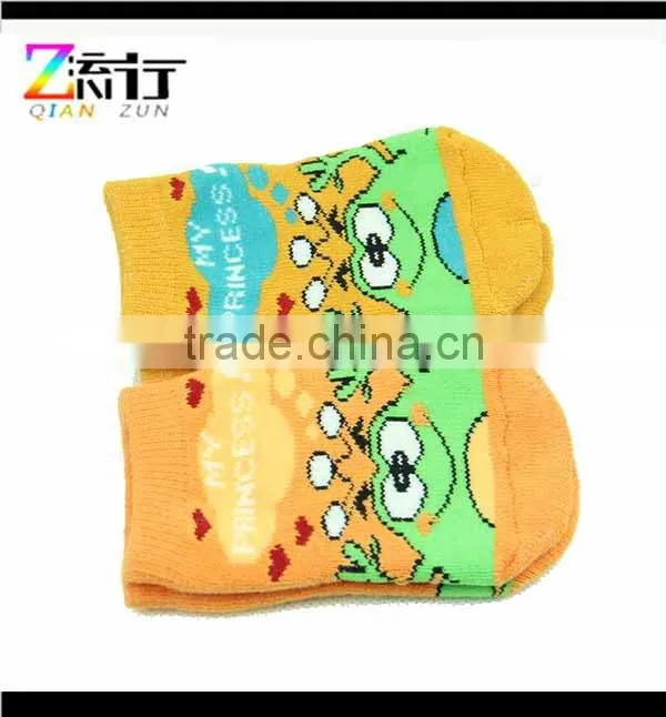 baby yellow socks/wholesale custom baby socks/Cute cotton socks