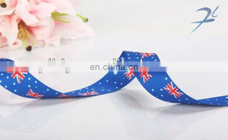 hot sale Austrilia flag printed polyester ribbon
