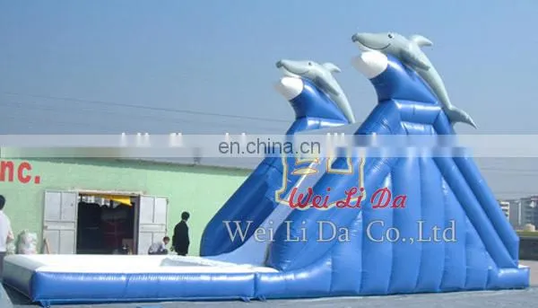 Best quality inflatable large water slide
