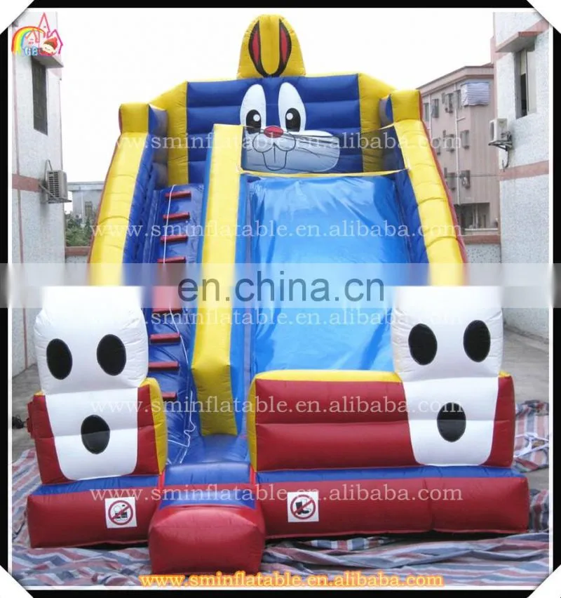Factory Price inflatable dragon toy slide,large inflatable slide,inflatable dinosaur toy painting slide for kid