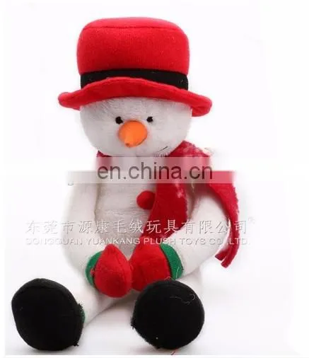 2016 New christmas gift cute snowman plush toys