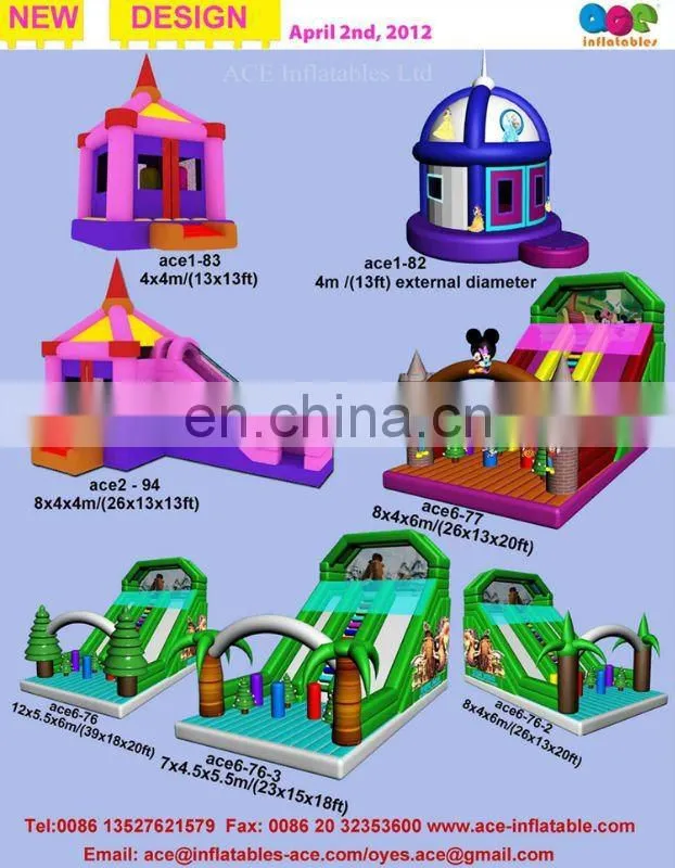 2012 New inflatable Games