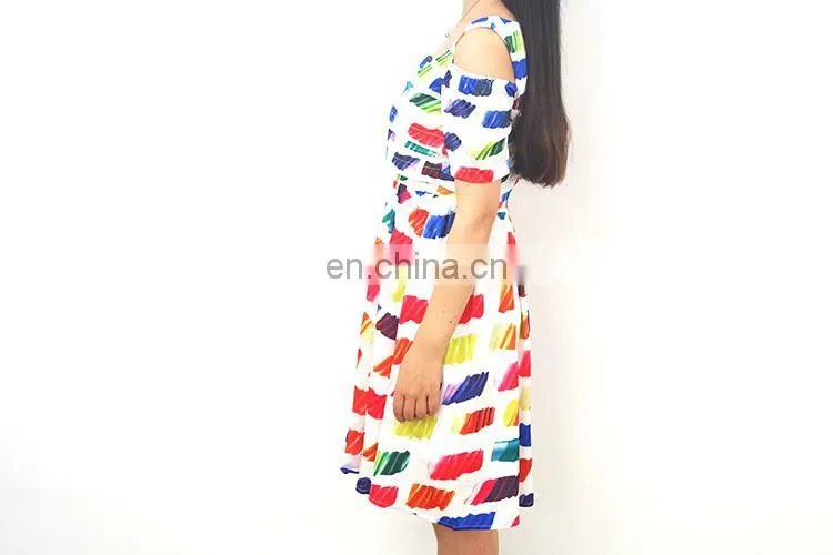 2015 summer short sleeved silk skirt cultivate one's morality dress