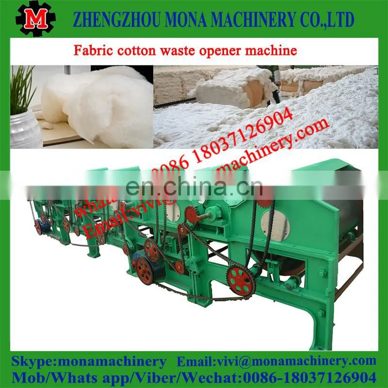 China professional supplier cotton fiber opener machine/polyester fiber opening machine