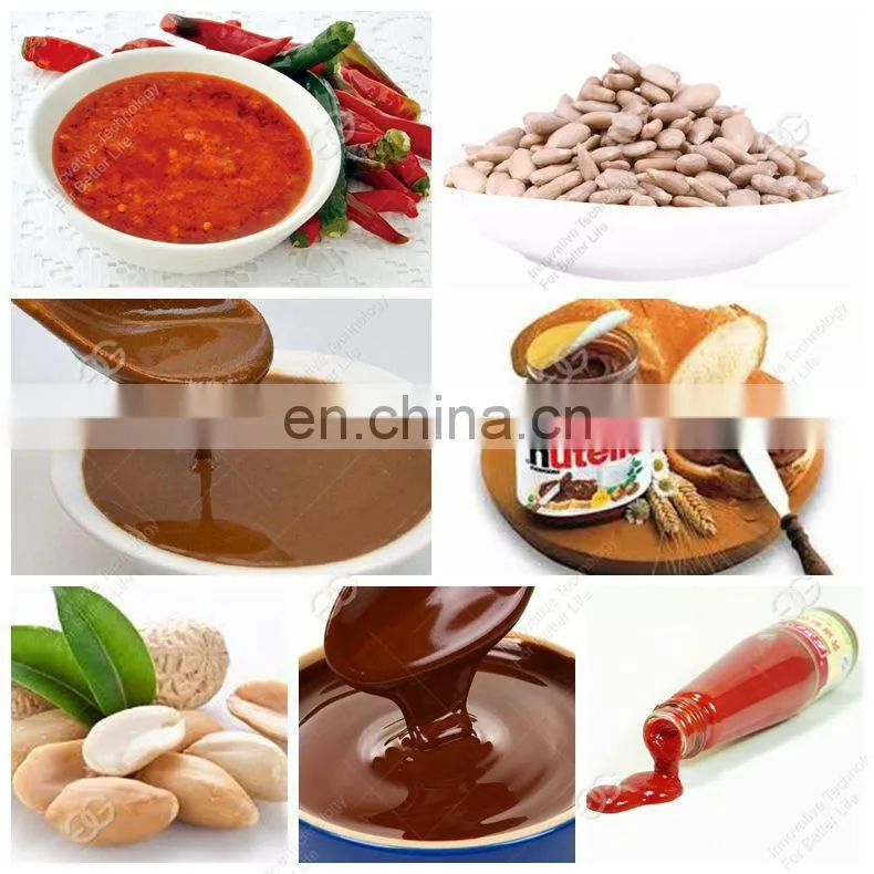 Electric Small Colloid Mill Grinding Making Seseme Paste Tahini Maker Sesame Seed Stone Grinder Mill Peanut Butter Machine