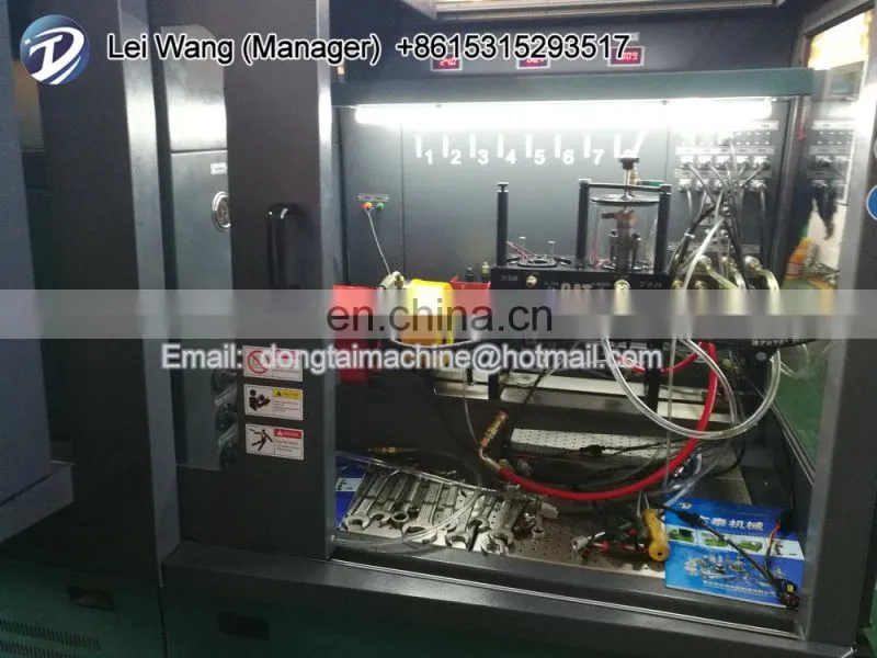 common rail pump and injector test bench cr738