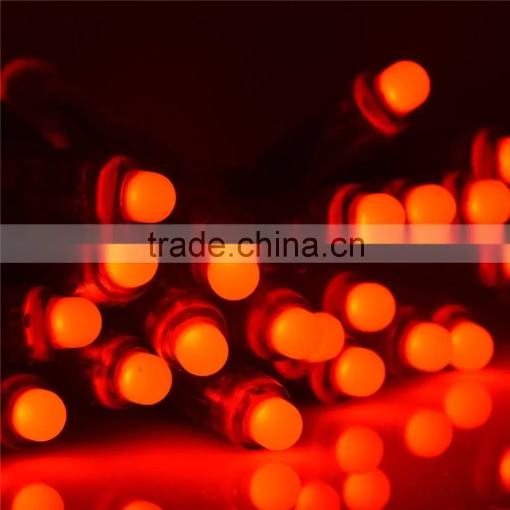 dahosun DC 12V 12mm Diffused Digital Led Pixel String Addressable Dream Color Christmas LED Module Waterproof IP68 Round