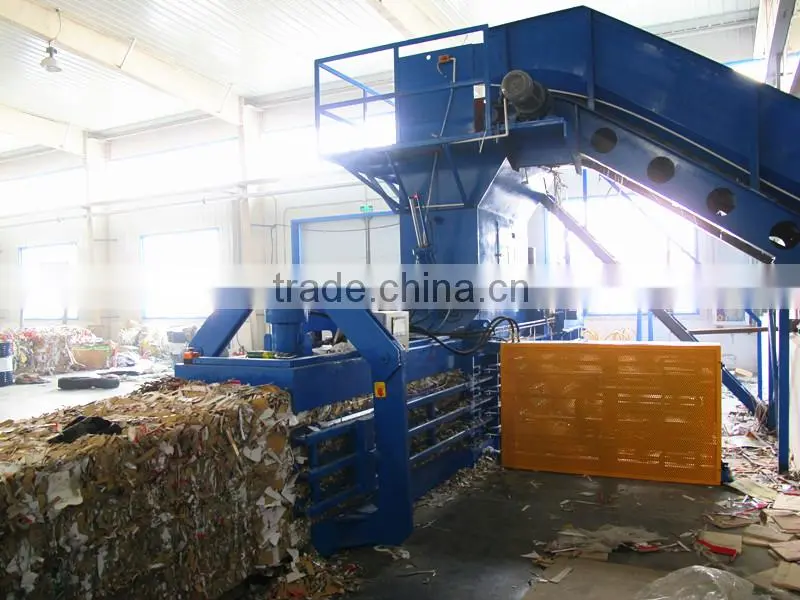 High Precision Product Automatic Horizontal Hydraulic Hay Straw Baler