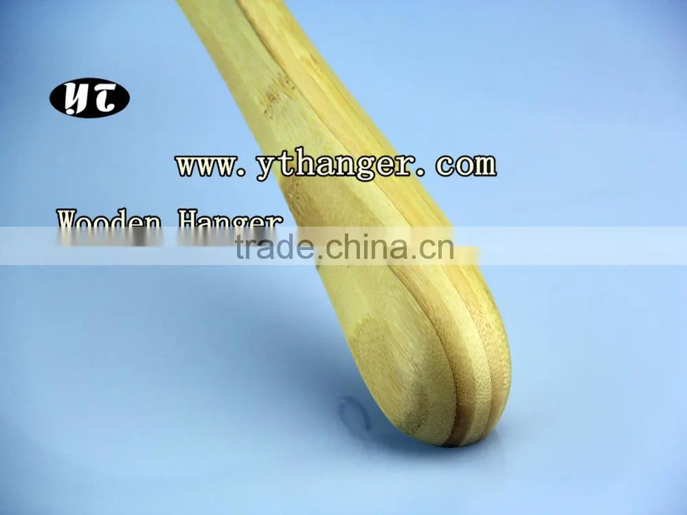 Natural Handcraft Non-slip Wooden Hangers for Clothes