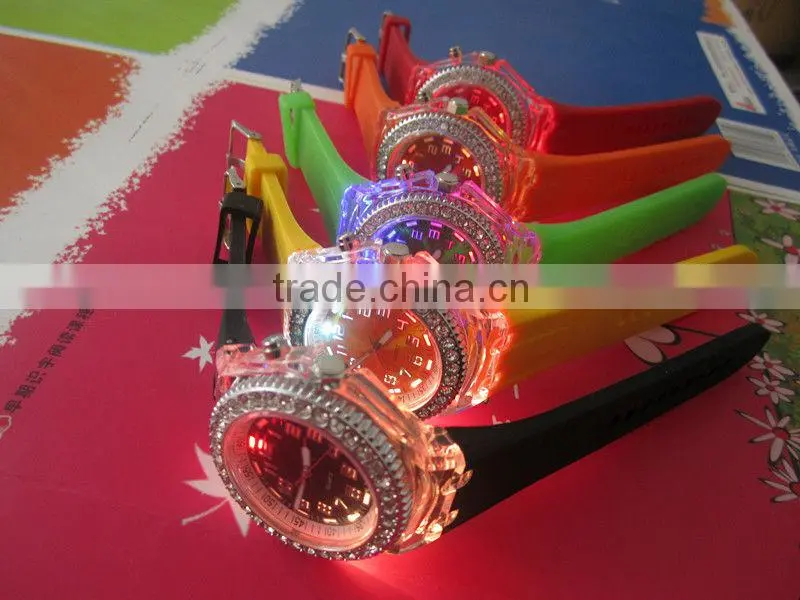 slide watches &silicone wholesale china