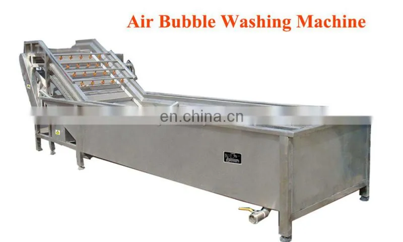 Date palm washing machine fruits and vegetables washing machine zone bubble washing machine